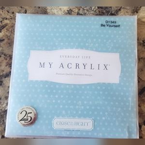 Close To My Heart Be Yourself Clear Stamp Set